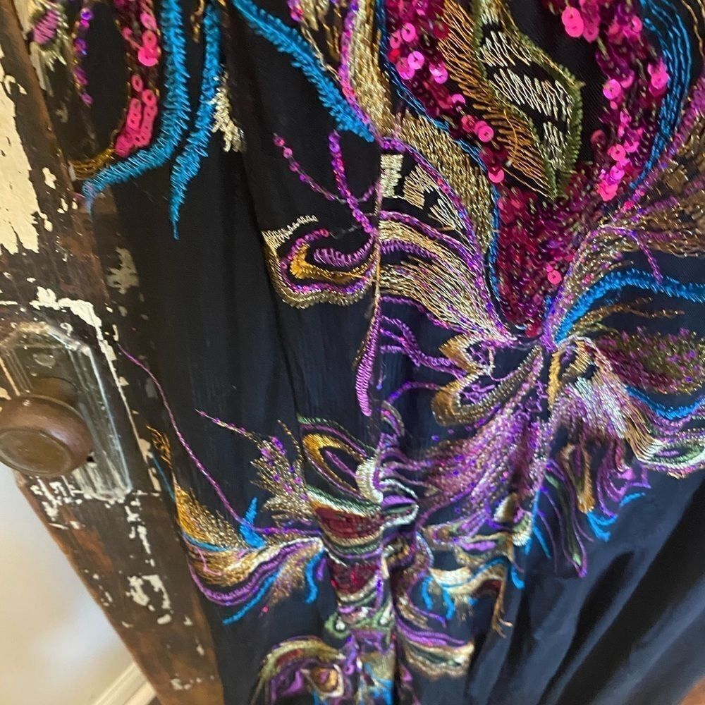 Beautiful strapless sweetheart maxi dress. Size L. - Picture 3 of 11